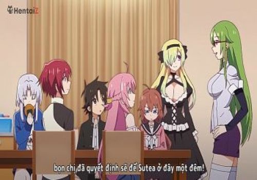 Hentai Sex - Nam sinh số hưởng được ở ghép với nhiều nữ sinh dâm